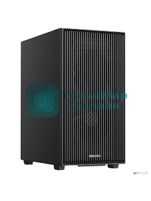 Компьютерный корпус XASTRA A307M 2BK SI Black mATX/Mesh/Metal left panel/2x120мм PWM FC black fans/A307M-2FC12BK-SI