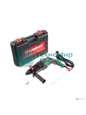 Перфоратор Haммer Flex PRT800D 800 Вт SDS+ 26мм 0-1245об/мин 2.6Дж 3 режима кейс