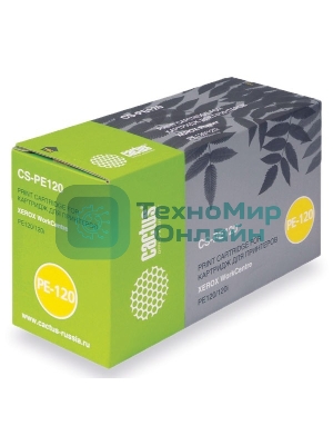 Картридж лазерный Cactus CS-PE120 (013R00606) черный (5000 стр.) для Xerox WorkCentre PE120/120i