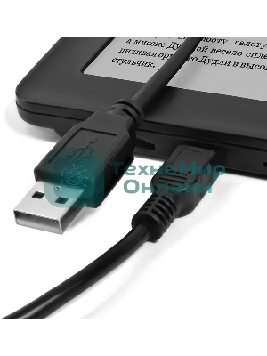 Кабель Greenconnect интерфейсный USB 2.0 1.8m Premium AM/mini 5P, 28/28 AWG двойное экранирование, антифриз, черный