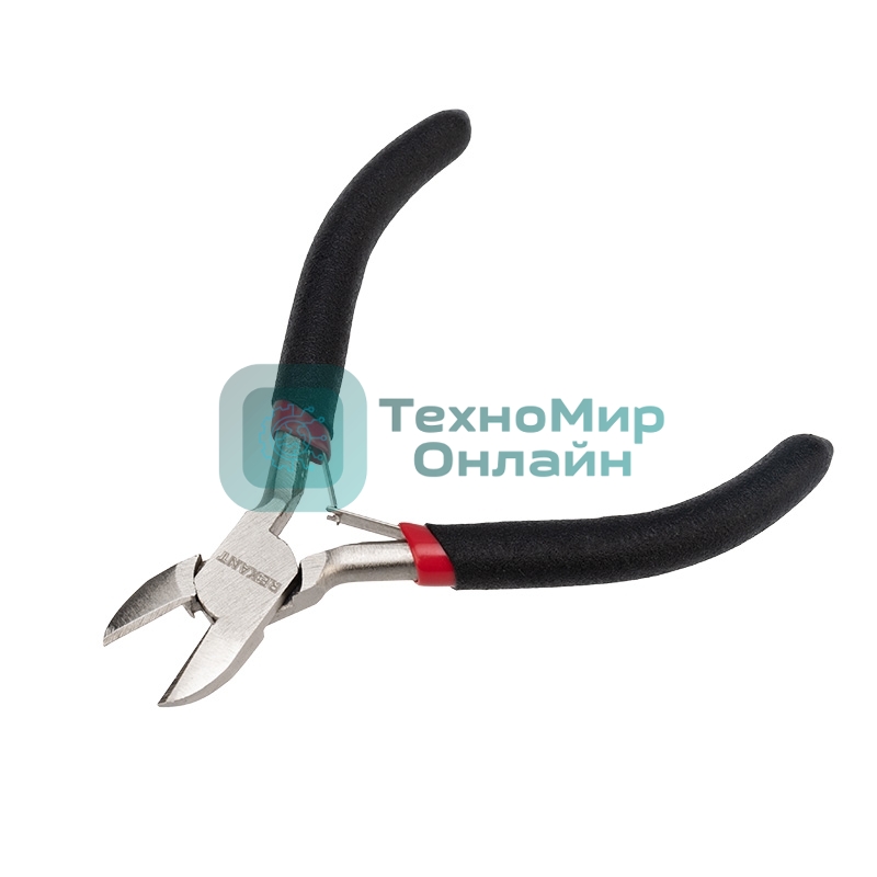 Бокорезы Rexant Мини 120 мм никелированные, авторазжим, обливные рукоятки