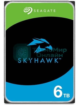 Жесткий диск Seagate SATA 6Tb 5400RPM 6Gb/S 256MB ST6000VX009