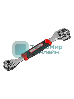 Ключ универсальный Matrix 48 в 1, СrV, 8-19мм, Spline