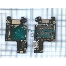 Плата разъема питания с микрофоном для Xiaomi Mi 9T
