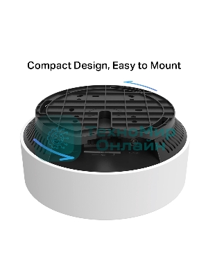 Бесшовный Mesh роутер TP-Link Deco X50-PoE (DECO X50-POE(2-PACK)) AX3000 1000/2500BASE-T белый (упак.:2шт)