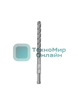 Бур по бетону Kranz SUPER 10x160 мм, профессиональный, цельная крестовая пластина, SDS PLUS