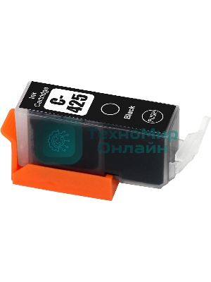 Картридж струйный NVPrint PGI-425PGbk (NV-4532B001) Black для Canon Pixma iP4840, MG5140, MG6140, MG8140 (21 мл)