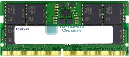 Оперативная память Samsung, DDR5, 16GB (1x16GB), 5600MHz, CL40, SO-DIMM, OEM