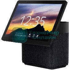 Умная колонка Яндекс Станция Дуо Макс, 60Вт, с экраном, 2 динамика, часы, камера, Wi-Fi, Bluetooth 5.2, Zigbee, Алиса, черный