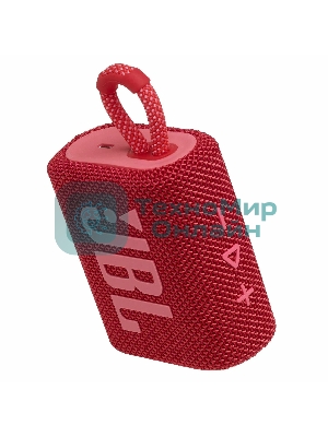 Портативная акустика JBL GO 3, красный