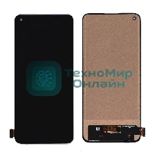 Дисплей для OnePlus 8T/9R/Realme X7 Pro (RMX2121) TFT черный