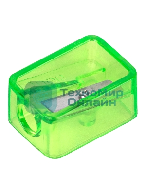 Точилка для карандашей ручная Deli EH034 Comico, 1 отверстие, пластик, ассорти