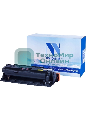 Картридж лазерный NVPrint совместимый HP CE253A/Canon 723 Magenta для LaserJet Color CP3525/CP3525dn/CP3525n/CP3525x/CM3530/CM3530fs/Canon i-SENSYS LBP7750Cdn (7000k)