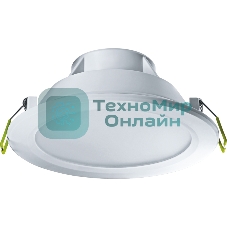 Светильник Navigator NDL-P1-20W-840-WH-LED (аналог Downlight КЛЛ 2х18)