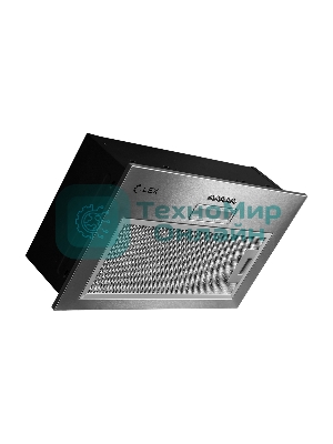 Вытяжка встраиваемая LEX GS Bloc LIGHT 600 нержавеющая сталь, 53 см, 500 куб. м/ч, 44 дБ