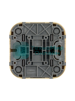 Выключатель 10A 2-клав., дерево Quteo Выключатель 10A 2клав., дерево