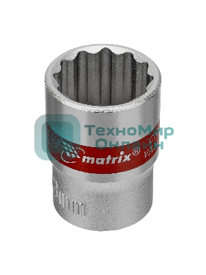 Набор торцевых головок Matrix, 1/4