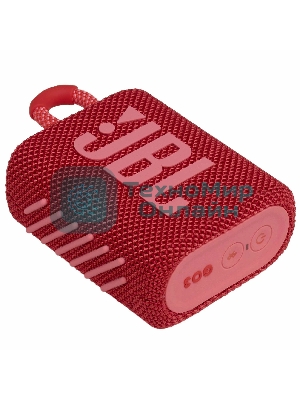 Портативная акустика JBL GO 3, красный