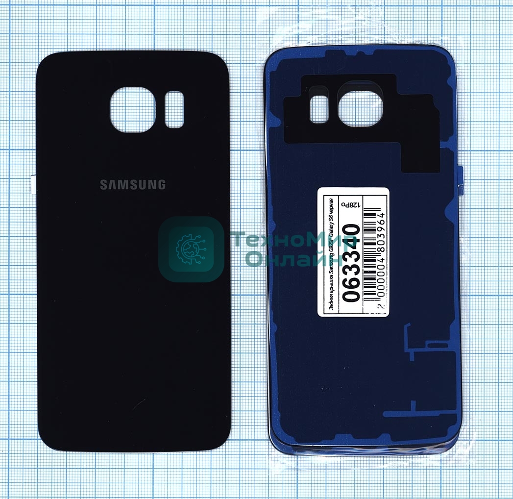 Задняя крышка для Samsung G920F Galaxy S6 черный
