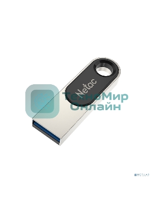 Флешка USB Netac U278 (NT03U278N-016G-32PN), 16Gb, USB 3.0, R/W 90/45, серебристый/черный