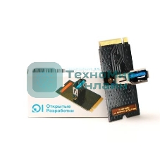 Переходник с разъема M2 Open-Dev M2-PCI-E-RISER (NGFF) на разъем райзера USB 3.0. Длина 42мм