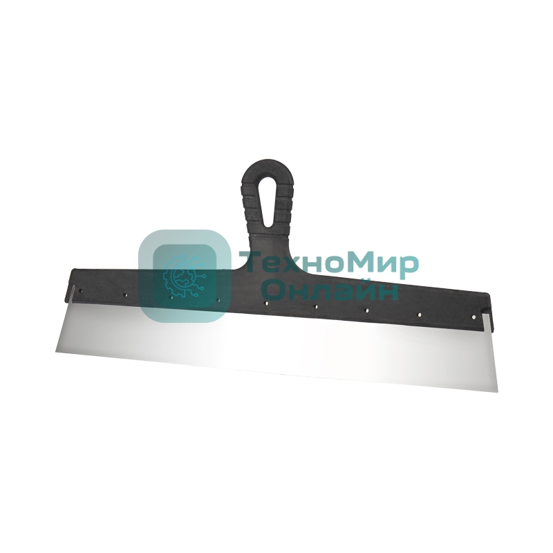 Шпатель фасадный Rexant 200 мм нержавеющая сталь, пластмассовая рукоятка