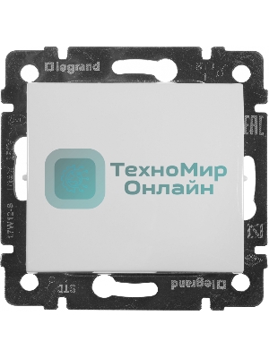 Выключатель Legrand 774401 Valena одноклавишный 10А белый