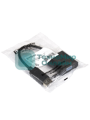Кабель-переходник ExeGate EX284910RUS DisplayPort-VGA ExeGate EX-DPM-VGAF-0.15 (20M/15F, 0,15м)