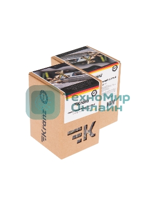 Саморез оконный Kranz острый, 4.1х30, желтый цинк, упаковка поставщика (10 000 шт.)