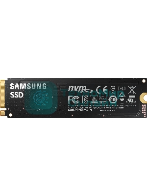 Накопитель SSD Samsung 980, 1000Gb, PCIe 3.0 x4, M.2 2280, NVMe, R/W 3500/3000