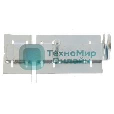 Задвижка дверная ЗД-04, цинк, (Металлист)