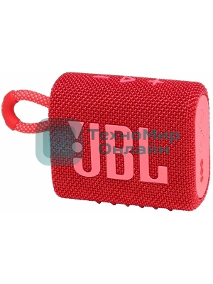 Портативная акустика JBL GO 3, красный