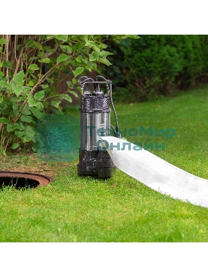 Фекальный насос Сибртех СФН750, 750 Вт, напор 16 м, 22000 л/ч