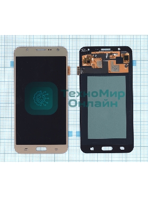 Дисплей для Samsung Galaxy J7 SM-J700H (OLED) золотистый