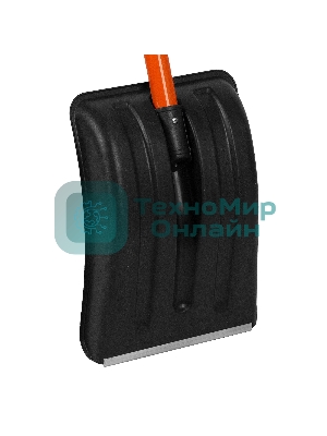 Лопата для уборки снега Palisad Stels полипропиленовая, 275х365х790 мм, стальной черенок