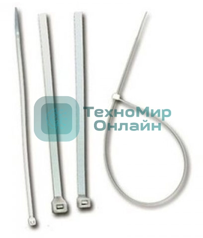 Стяжка пластиковая Lanmaster TWT-CV-200 200x4.5 мм (упак: 100 шт) нейлон внутри помещений