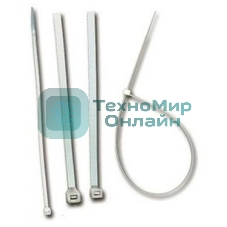 Стяжка пластиковая Lanmaster TWT-CV-200 200x4.5 мм (упак: 100 шт) нейлон внутри помещений