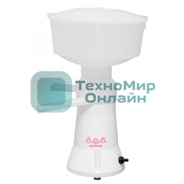 Сепаратор молока Мастерица ЭСБ-02, объем приемника молока 5,5л, 50л/ч