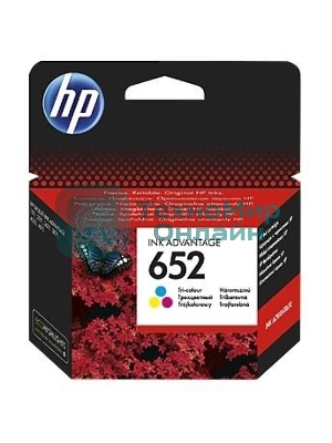 Картридж струйный HP 652 F6V24AE многоцветный, 200 стр., для HP DJ IA 1115/2135/3635/4535/3835/4675