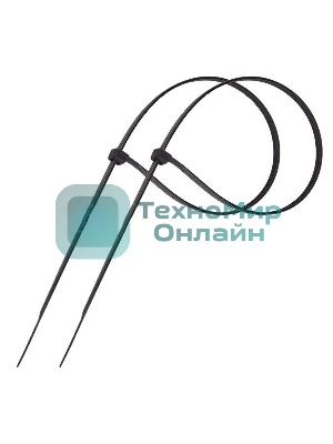 Стяжка кабельная нейлоновая PROconnect (57-0201-4) 200x2,5 мм, черный (100 шт/уп)