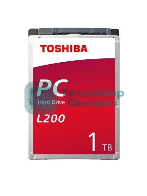 Жесткий диск Toshiba HDD 1Tb L200 Slim (7мм) 2,5