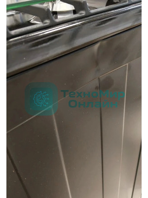 (Поврежденный товар, мятая плита) Плита газовая Gefest ПГ 6300-02 0046 черный, конфорок 4 шт, духовка 52 л, 60 см x 85 см x 60 см