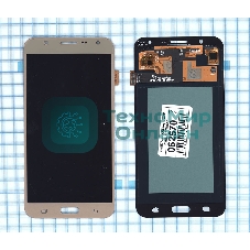 Дисплей для Samsung Galaxy J7 SM-J700H (OLED) золотистый