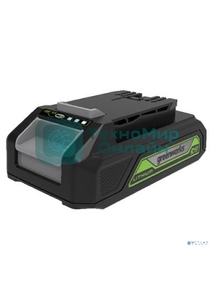 Аккумулятор с USB разъемом Greenworks G24USB2 для техники 24V, 2 А.ч