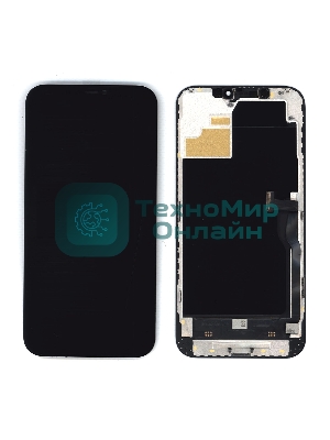 Дисплей (модуль) для Apple iPhone 12 Pro Max в сборе с тачскрином (OLED), черный