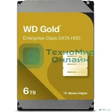 Жесткий диск WD SATA-III 6Tb WD6004FRYZ Desktop Gold 512E (7200rpm) 256Mb 3.5