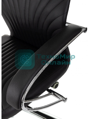 Кресло Бюрократ CH-610SL черный, экокожа