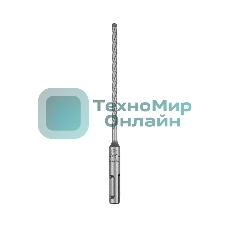 Бур по бетону Kranz SUPER 5x160 мм, профессиональный, цельная крестовая пластина, SDS PLUS