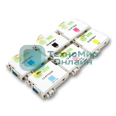 Картридж струйный Cactus CS-EPT0827 черный/голубой/пурпурный/желтый/светло-голубой/светло-пурпурный (82.8 мл) для Epson Stylus Photo R270/290/RX590