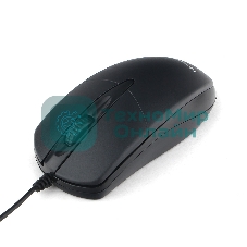 Мышь проводная Гарнизон GM-220 черный, 1000 dpi, USB, кнопки - 3